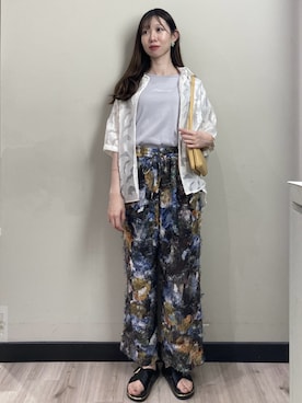 838さん(レディース・168cm)の夏コーディネート