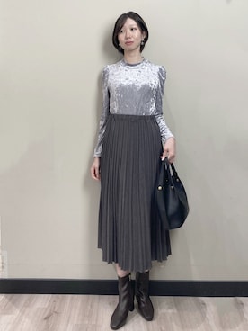 838さん（レディース・168cm）の秋コーディネート