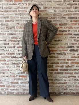 しばさん（レディース・168cm）の冬コーディネート