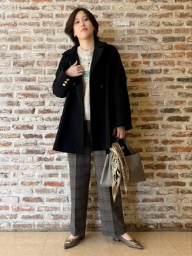 しばさん(レディース・168cm)の冬コーディネート