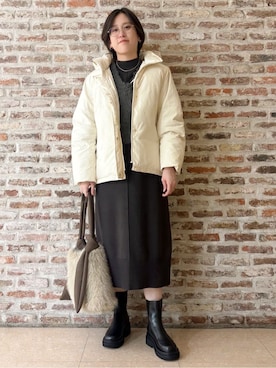 しばさん(レディース・168cm)の冬コーディネート