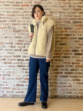 しばさん(レディース・168cm)の冬コーディネート