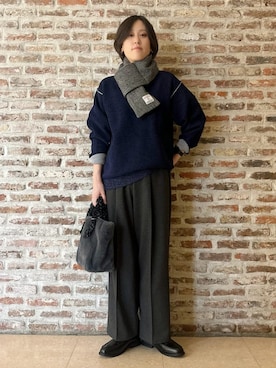 しばさん(レディース・168cm)の冬コーディネート