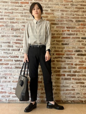 しばさん(レディース・168cm)の秋コーディネート