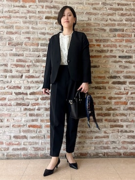 「COCUE（コキュ）のアイテム」を使った、しばさん（レディース・168cm）の冬コーディネート