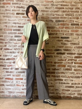 しばさん（レディース・168cm）の夏コーディネート