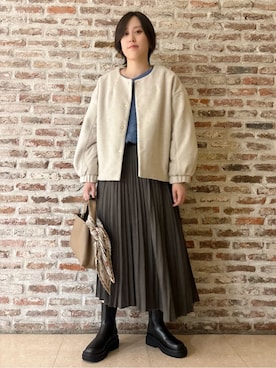 しばさん（レディース・168cm）の秋コーディネート
