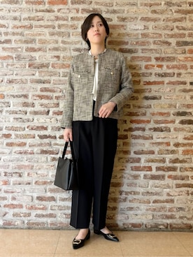 しばさん(レディース・168cm)の冬コーディネート