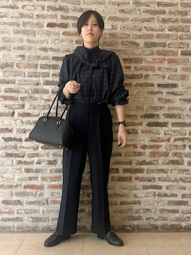 「POLO BCS（ポロ ビーシーエス）のアイテム」を使った、しばさん（レディース・168cm）の秋コーディネート
