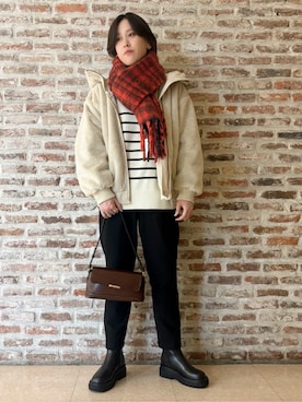 しばさん（レディース・168cm）の秋コーディネート