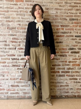 「COCUE（コキュ）のアイテム」を使った、しばさん（レディース・168cm）の冬コーディネート