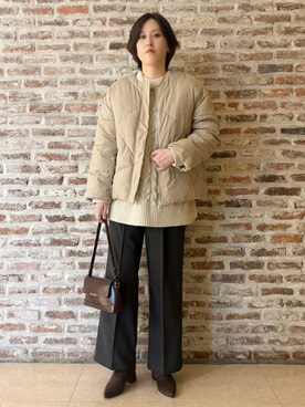 しばさん（レディース・168cm）の冬コーディネート
