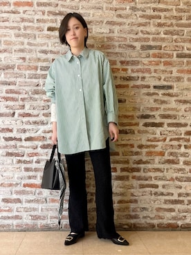 「THE SHOP TK （ザ ショップ ティーケー ）のアイテム」を使った、しばさん（レディース・168cm）の春コーディネート