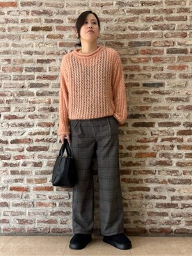 しばさん(レディース・168cm)の冬コーディネート