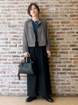 しばさん(レディース・168cm)の秋コーディネート