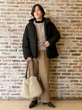 しばさん(レディース・168cm)の冬コーディネート