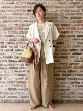 しばさん(レディース・168cm)の夏コーディネート