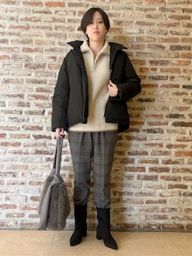 しばさん(レディース・168cm)の冬コーディネート