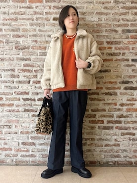 しばさん(レディース・168cm)の冬コーディネート