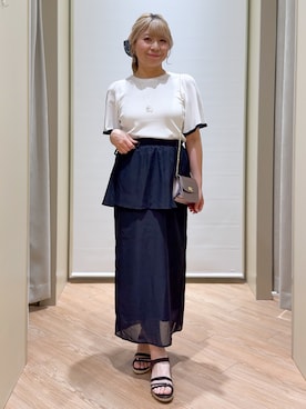 Harukaさん（レディース・164cm）の夏コーディネート