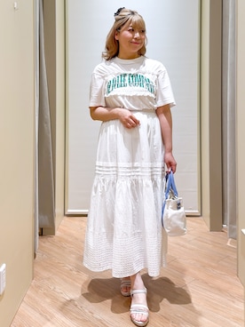 Harukaさん(レディース・164cm)の夏コーディネート