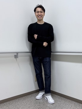 「TAKEO KIKUCHI（タケオキクチ）のアイテム」を使った、KEIさん（メンズ・167cm）の秋コーディネート