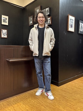 「TAKEO KIKUCHI（タケオキクチ）のアイテム（パンツ）」を使った、KEIさん（メンズ・167cm）の春コーディネート