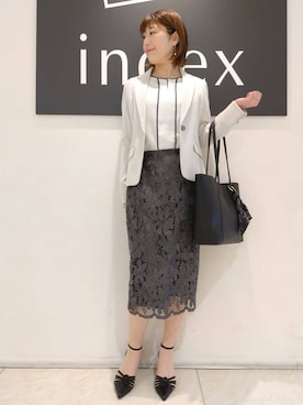 n.さん(レディース・162cm)の春コーディネート