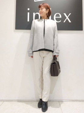 n.さん(レディース・162cm)の冬コーディネート