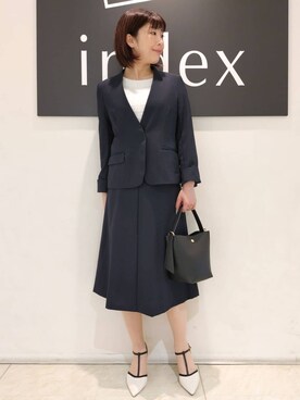 n.さん（レディース・162cm）の春コーディネート