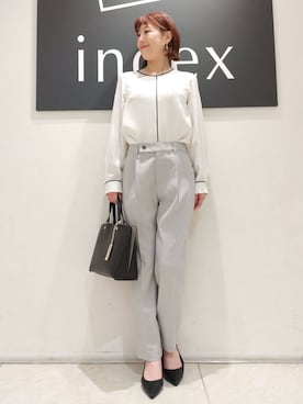 n.さん（レディース・162cm）の春コーディネート