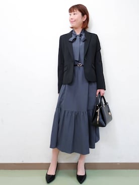 n.さん(レディース・162cm)の冬コーディネート