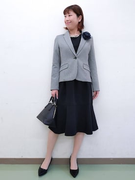 n.さん(レディース・162cm)の冬コーディネート