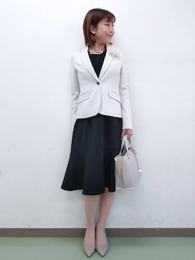 n.さん(レディース・162cm)の冬コーディネート