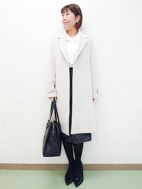 n.さん（レディース・162cm）の冬コーディネート