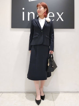 n.さん(レディース・162cm)の冬コーディネート