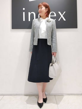 n.さん(レディース・162cm)の冬コーディネート