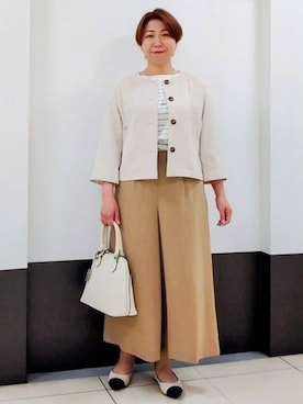じゅりさん（レディース・163cm）の春コーディネート