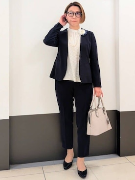 「Reflect（リフレクト）のアイテム」を使った、じゅりさん（レディース・163cm）の冬コーディネート