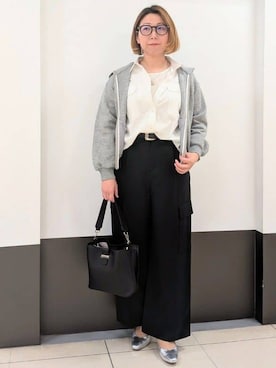 「Reflect（リフレクト）のアイテム（シューズ）」を使った、じゅりさん（レディース・163cm）の春コーディネート