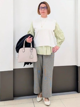 「Reflect（リフレクト）のアイテム（シューズ）」を使った、じゅりさん（レディース・163cm）の春コーディネート