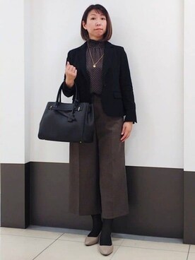 じゅりさん(レディース・163cm)の秋コーディネート