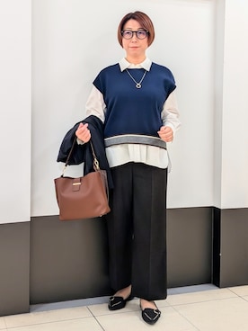 じゅりさん(レディース・163cm)の秋コーディネート