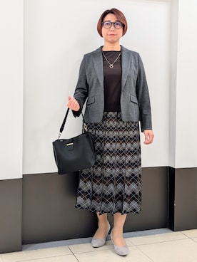 じゅりさん(レディース・163cm)の秋コーディネート