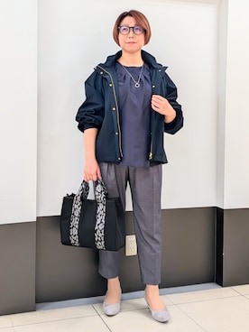 「Reflect（リフレクト）のアイテム」を使った、じゅりさん（レディース・163cm）の秋コーディネート