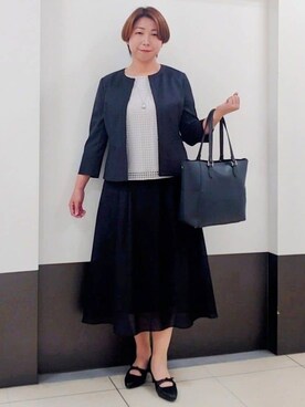 じゅりさん（レディース・163cm）の春コーディネート