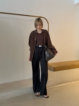 Whim Gazette（ウィムガゼット）の「60フレンチリネンティアード