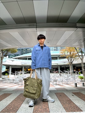 「thisisneverthat（ディスイズネバーザット）のアイテム」を使った、マルさん（メンズ・174cm）の秋コーディネート