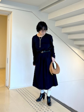 「IACUCCI（イアクッチ）のアイテム」を使った、tkgykiacさん（レディース・159cm）の秋コーディネート