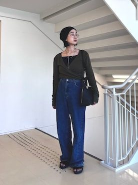 「IACUCCI（イアクッチ）のアイテム」を使った、tkgykiacさん（レディース・159cm）の夏コーディネート